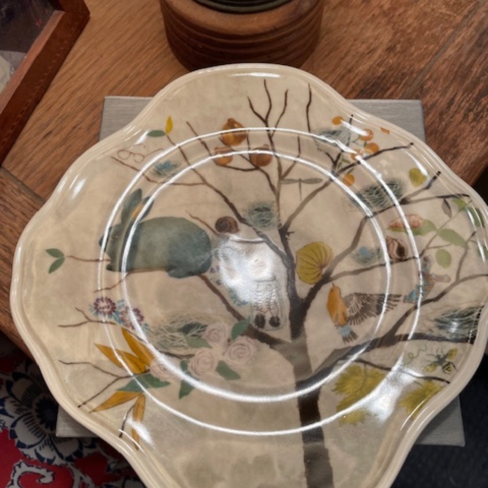 Rebecca Rebouche:  A Rabbit Named Renee  Dessert/Salad Plate